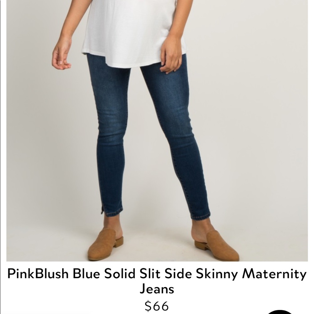 💥PINK BLUSH MATERNITY JEANS💥